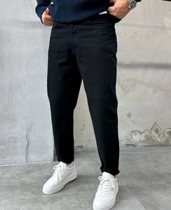 Men's Black Straight Leg Pants