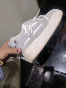 White Casual Sneakers