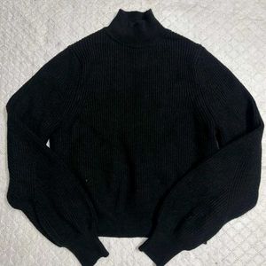 Zara Black Top Sweater