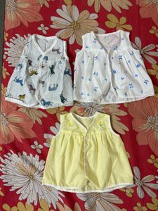 Cute Baby Vests - Set of 3