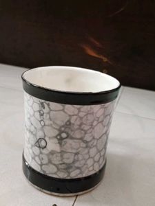 Unique Black &amp; White Ceramic Mug