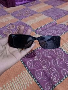 Black Square Shape Sunglass