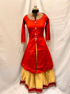 Long Choli Lehenga M Size.