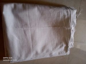 White pathani suit fabric