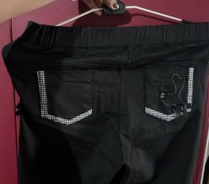 Women Black Stylish Joggers
