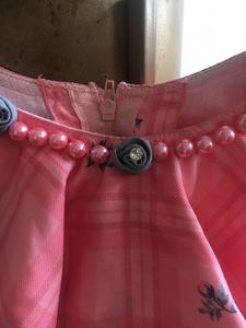 Cute Frock With Neck Detailing For Toddlers