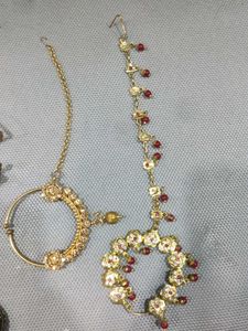 Combo Of 14 Earrings And Nosepins 🥳