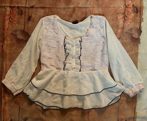 Ruffle Detail Top