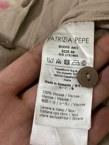 Old Money Patrizia Pepe Imported Beige  Shirt
