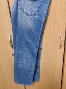 Distressed Denim Jeans