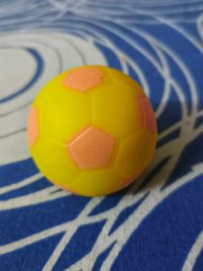 Yellow & Orange Soccer Ball Whistle