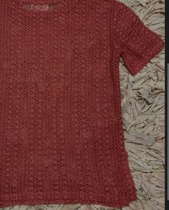 Zara Crochet Cord Set MavePink