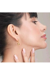 palmonas Golden Orb Earrings