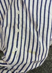 Striped Button-Up Top