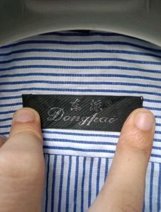 New With Tag Stripped Korean Premium Shirt