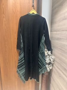 Ethnic Kurti with attached Shrug