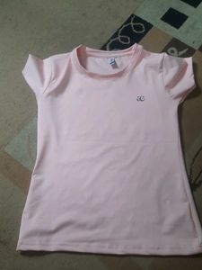 Cute Pink T-Shirt Size- M