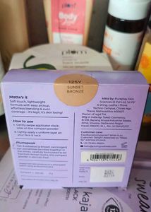 Plum Legit Matte Compact 2 pieces
