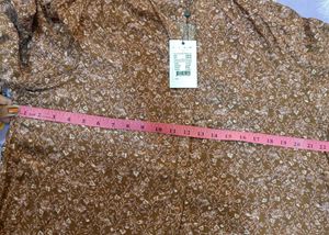 Brown Floral Print Shirt