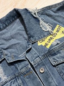Women Crop Denim Jacket
