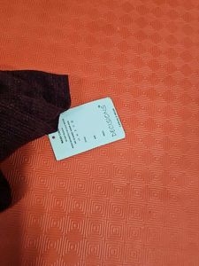 Burgundy Turtleneck Top