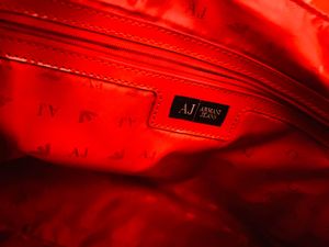 Armani Red Tote- For Office And College Women