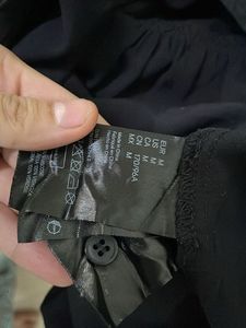 H&amp;M Pintresty Black Shirt Dress