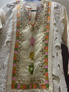 Heavy Pant Set With Designer Duptta