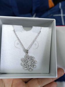 Giva 925 Real Silver Divine Chain+Pendant Set