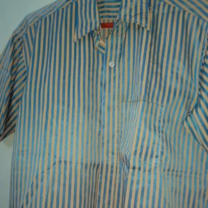 Casual Synthetic Half Shirt