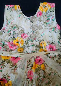 Beautiful Floral Gown