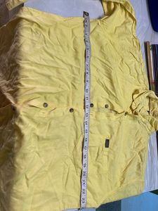 Yellow Men Shirt