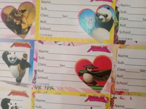 Sticker For Notebook (Kids) School Going