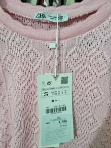 Pink Knit Top