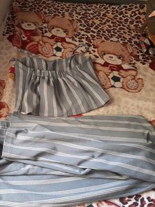 Striped Two-Piece Set