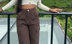 Brown Cargo Pants