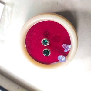 925 pure silver studs earrings 1 pair for unisex