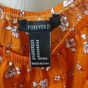 Floral Off-Shoulder Crop Top