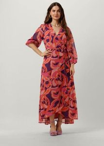 FREEBIRD Belia Wrap Floral Pink Dress