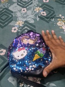 small cute Sequin Mini Backpack