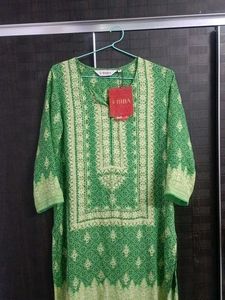 Biba Elegant Green Kurta