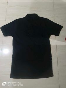 Printed Black Shirt