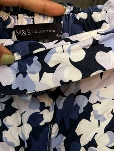 Marks &amp; Spencer Floral Printed Trousers