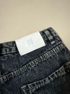 Wide Leg Acid Wash Jeans