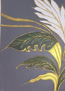 Golden biss Acrylic Painting On Canvas