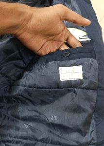 Sturdy Navy Blue Jacket