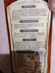 Escobar SPF 50++ Sunscreen + moisturizer