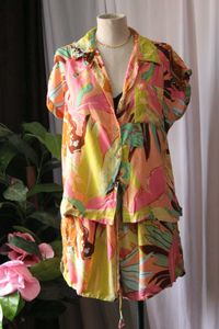 Fabnu Floral Two-Piece Set