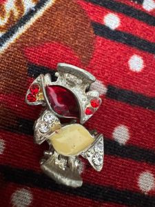 4 Sparkly Crystal Hair Clips