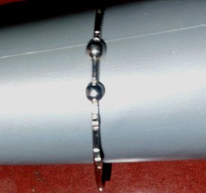 Silver Tone Bangle Bracelet